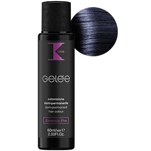 K-Time Gelée Hair Color 1.1 Blauschwarz 60 ml