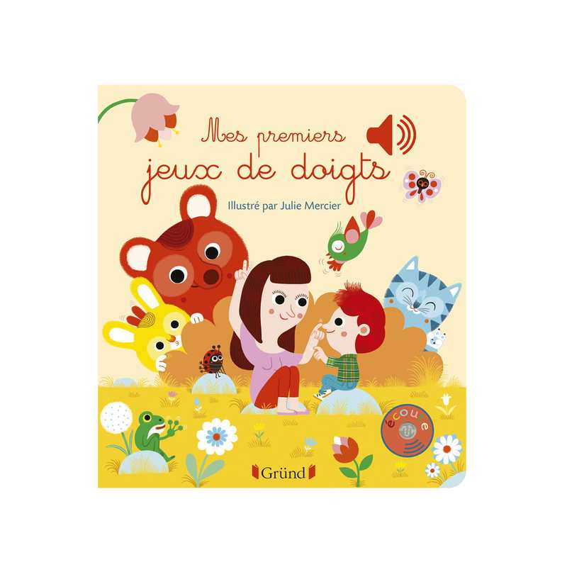 Livre Mes premiers jeux de doigts - Gründ