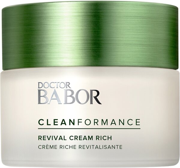 Doctor Babor Cleanformance Revival Cream Rich Gesichtscreme