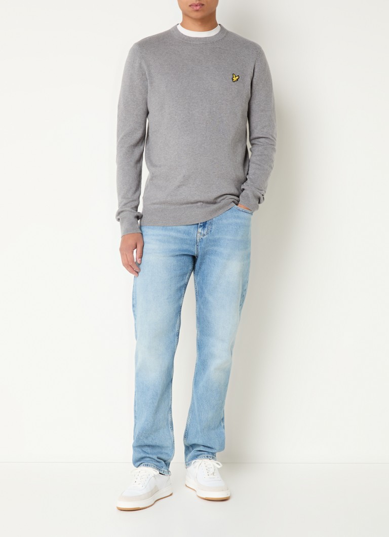 Lyle & Scott Fine knit sweater in merino wool blend
