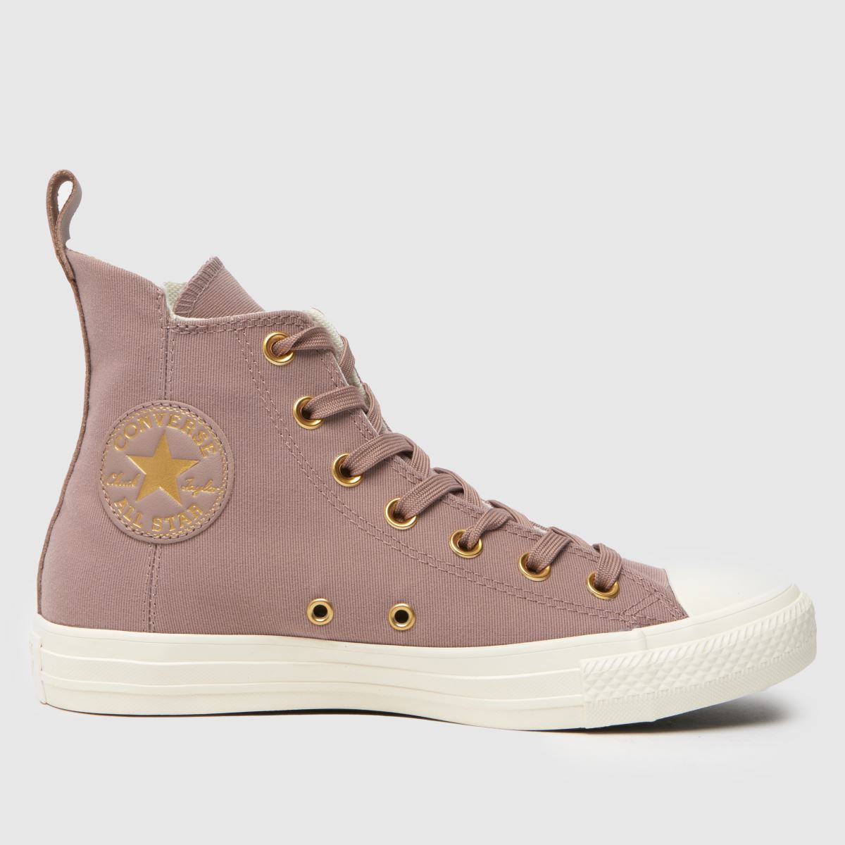 Converse All Star Hi cipők mályvaszínűben