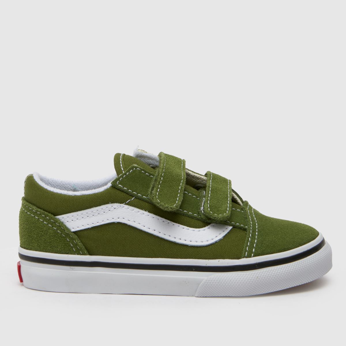 Vans sötétzöld old skool v fiú kisgyermek cipő