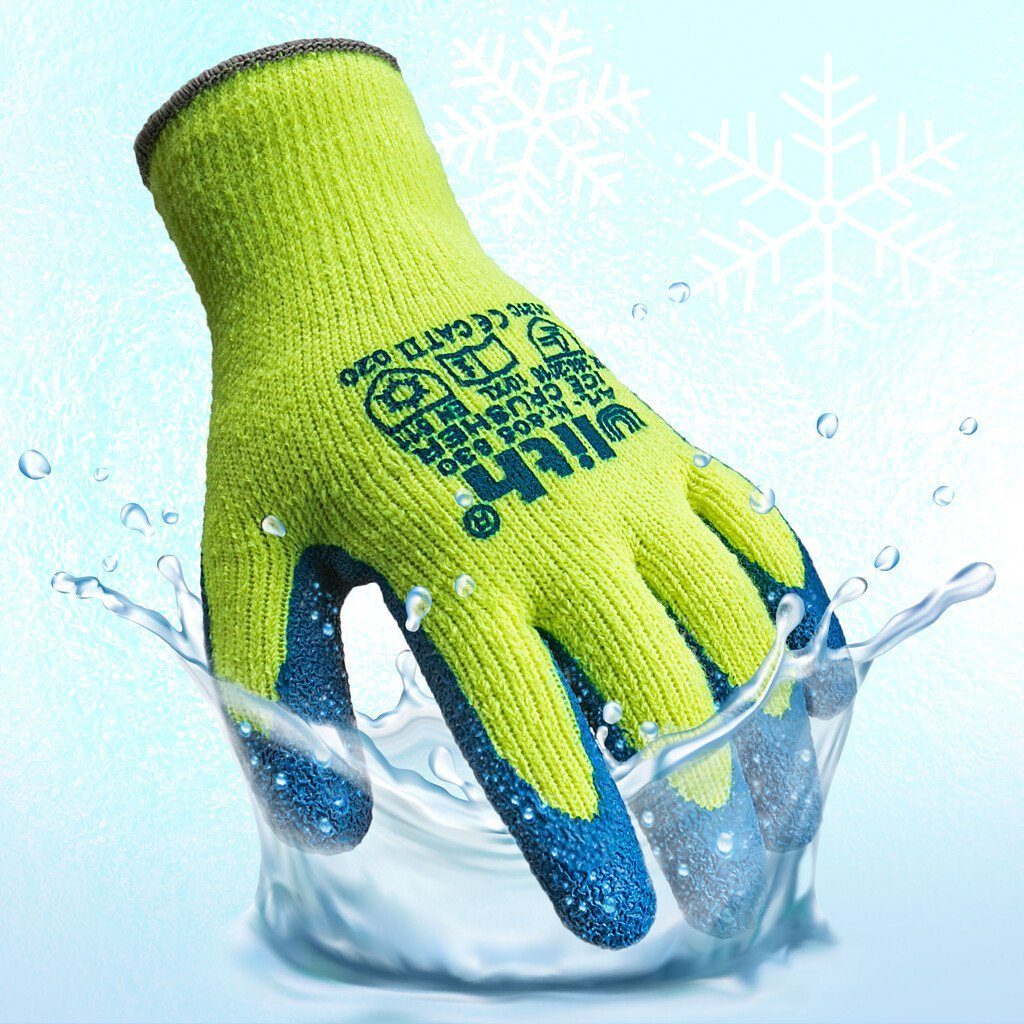 alca Arbeitshandschuhe Arbeitshandschuhe Winterhandschuh Schutzhandschuhe Winter gefüttert