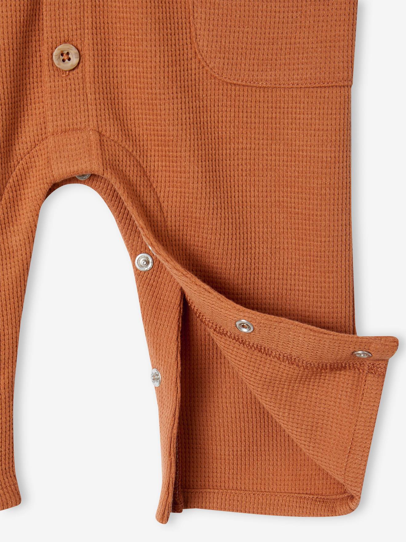 Vertbaudet Jungen Baby Overall Oeko-Tex - rost
