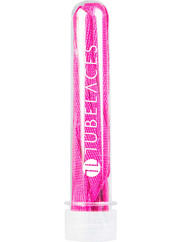 TubeLaces TubeLaces Schnürsenkel in neonpink günstig kaufen 90 cm