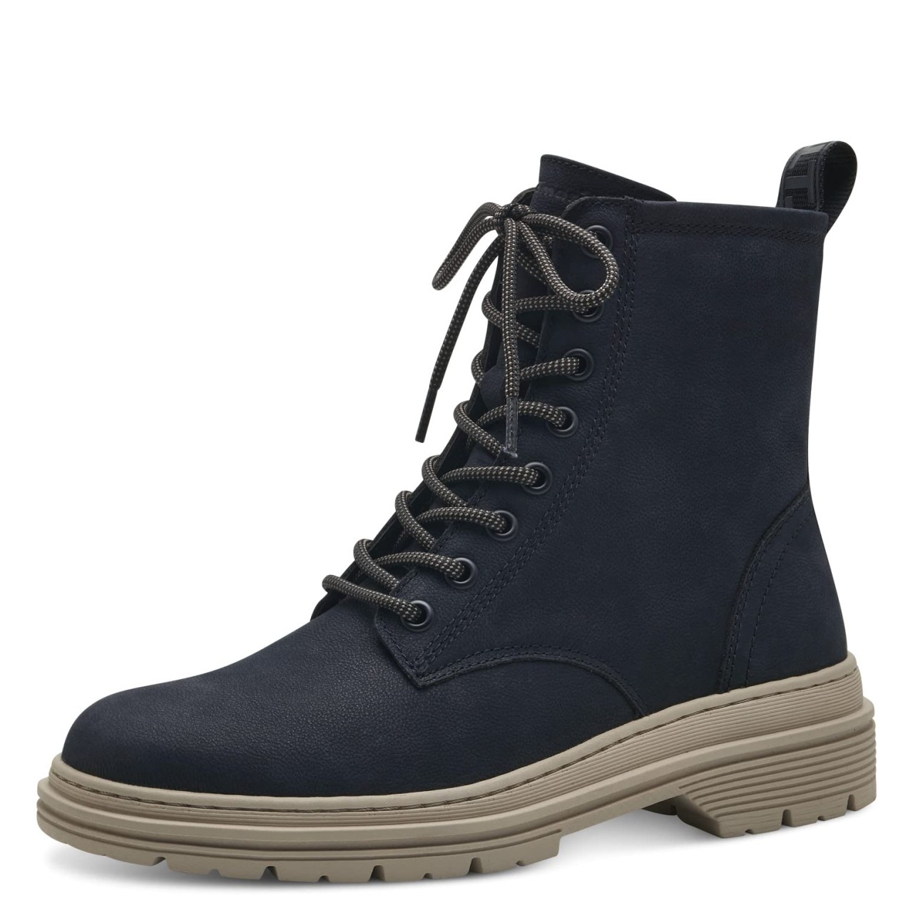 TAMARIS Schnür-Stiefeletten blau TAMARIS
