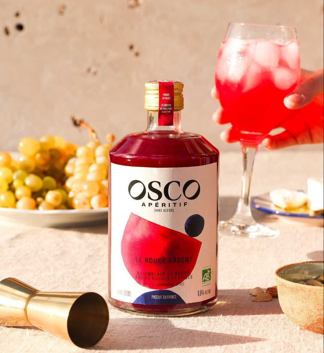 Le Rouge Ardent bio - Sans alcool 0° |  70 cl