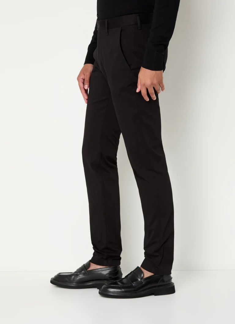 Pantaloni chino Strellson slim fit cu buzunare laterale