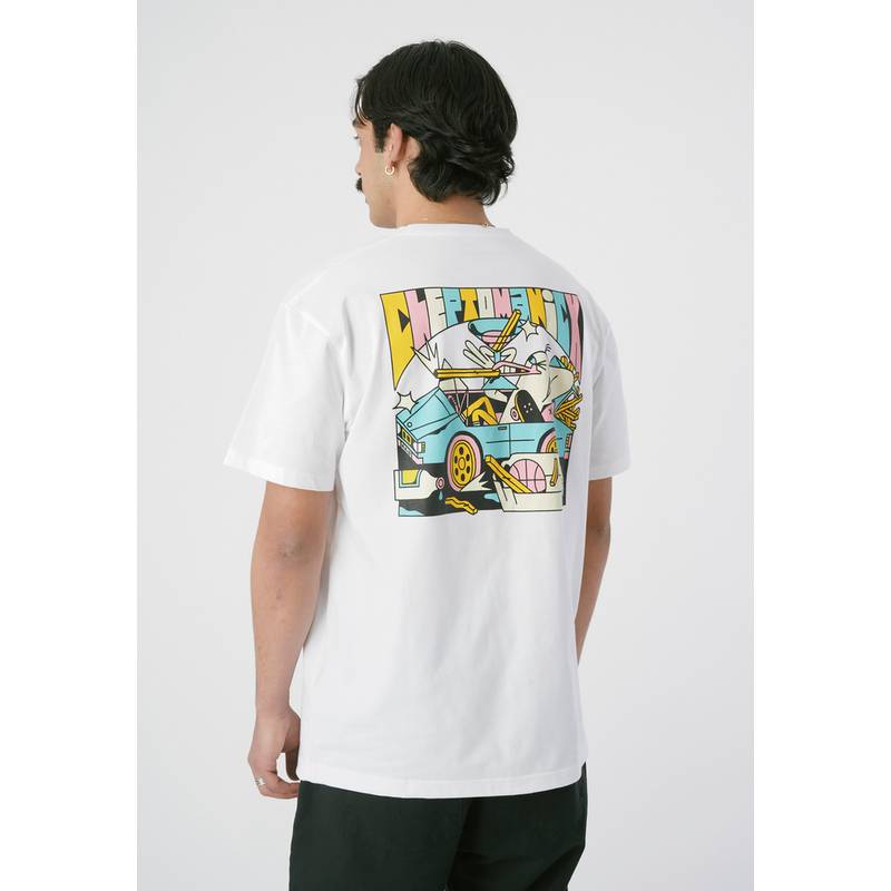 Cleptomanicx Boss Gull Printshirt Herren