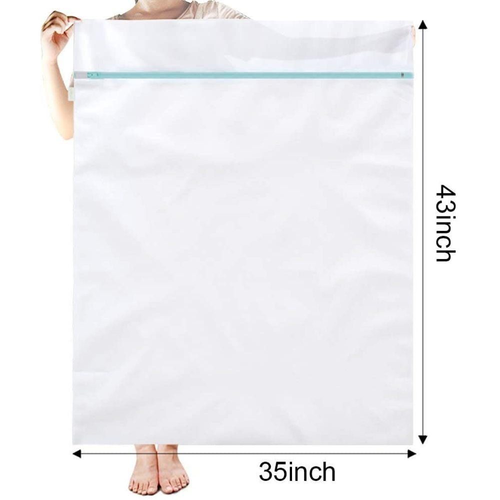 SRRINM Wäschesäckchen Laundry Net XXL Wiederverwendbarer Wäschesack,(2-St)