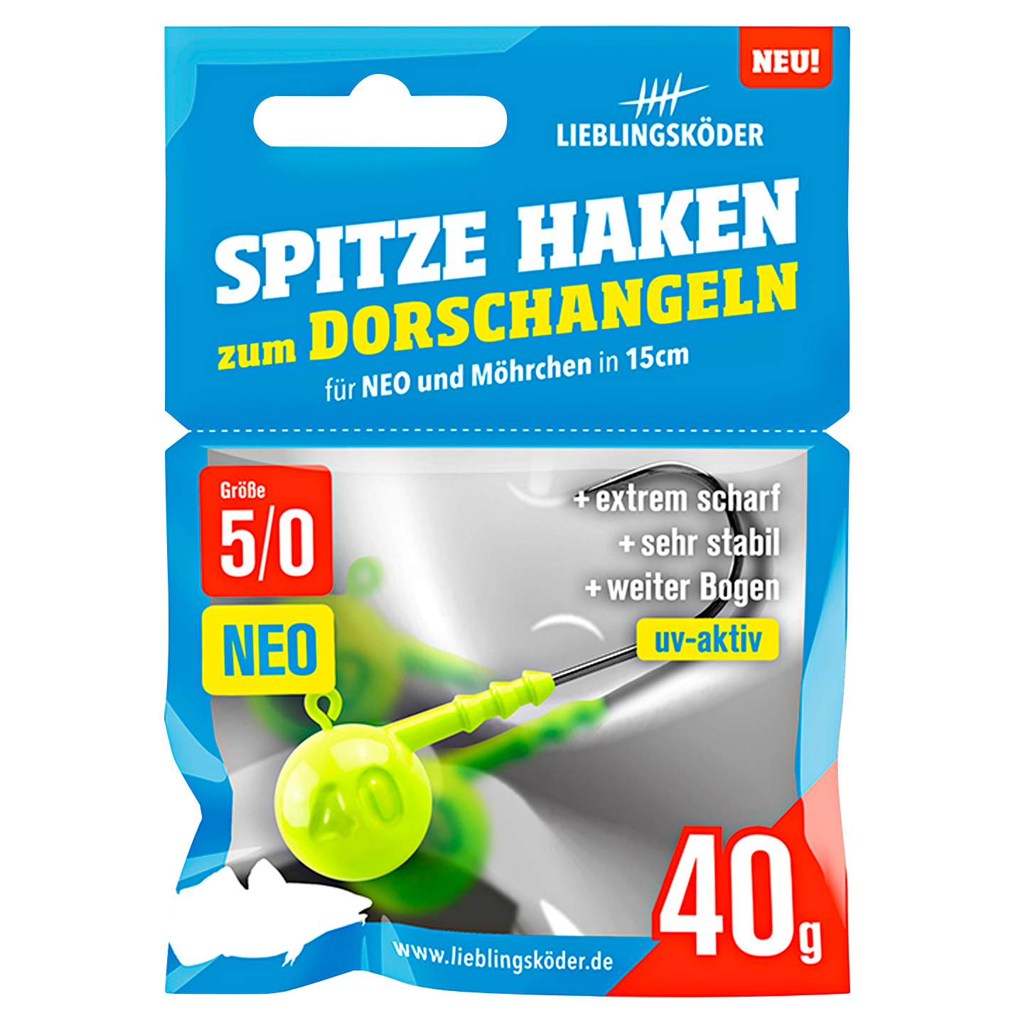 Lieblingsköder Angelhaken Spitze (NEO 5/0)