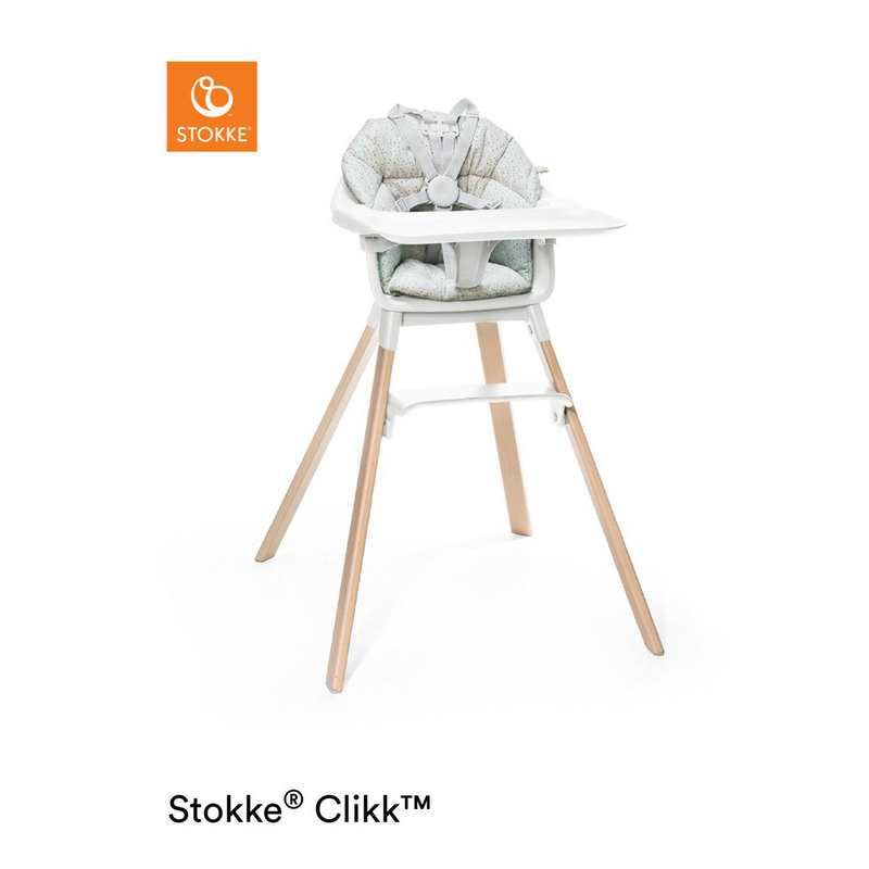 Coussin pour chaise haute Clikk gris Stokke