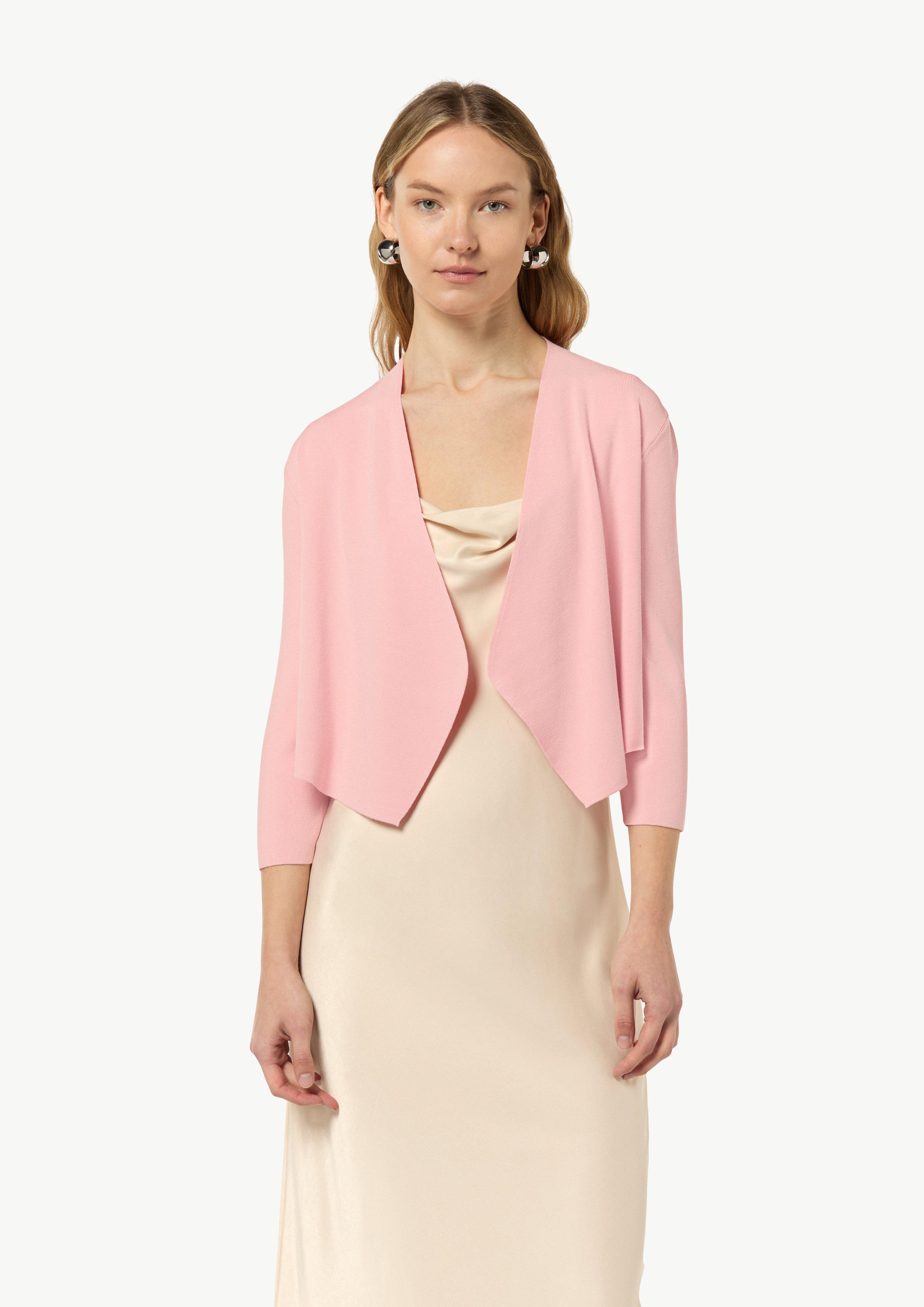 Cardigan aus Viskosemix - rosa
