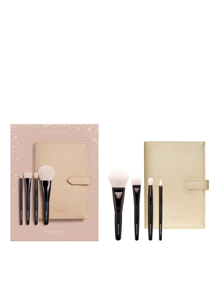 Colecția de pensule de călătorie Laura Mercier - Set de pensule de machiaj în ediție limitată