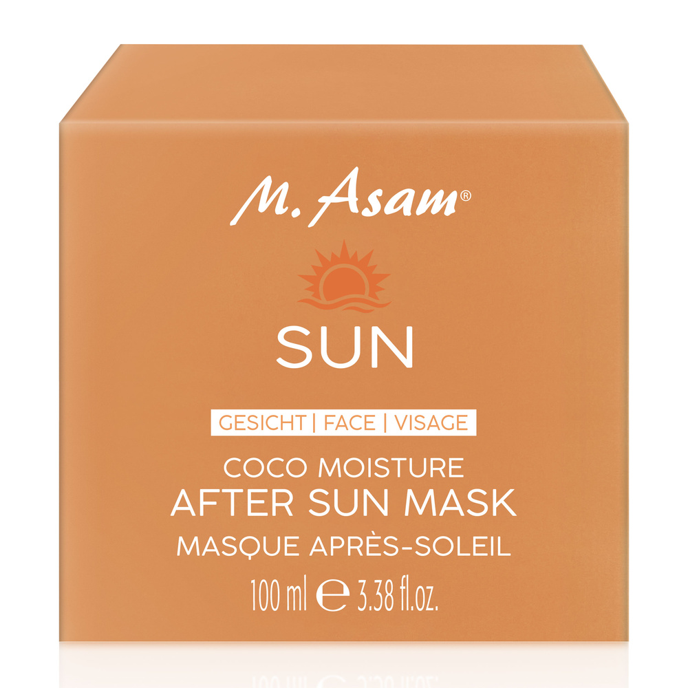 m.asam COCO MOISTURE BOOST AFTER SUN MASK Masque