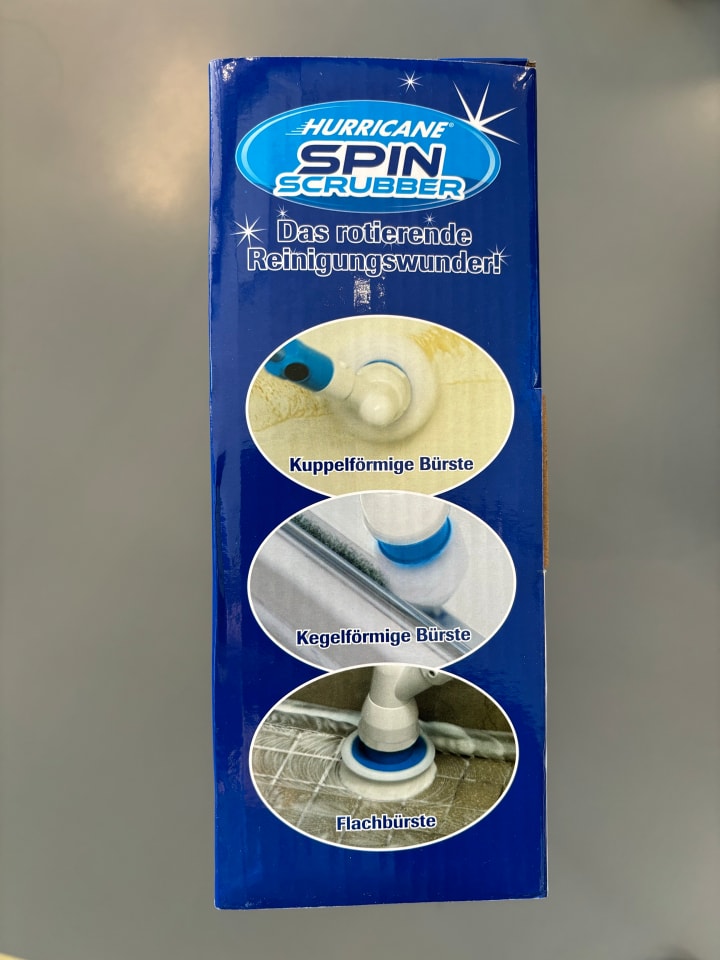 Hurricane Hurricane Reinigungsbürste Spin Scrubber in Weiß günstig kaufen onesize