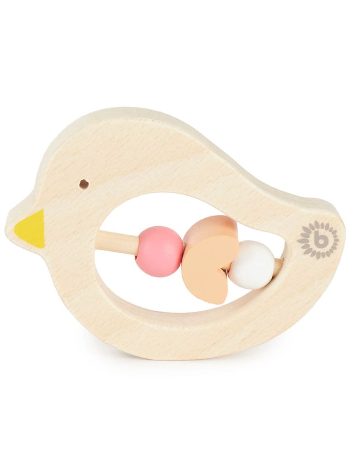 Bieco Spielwaren Beißring Holz Vogel - ab Geburt in Orange günstig kaufen onesize