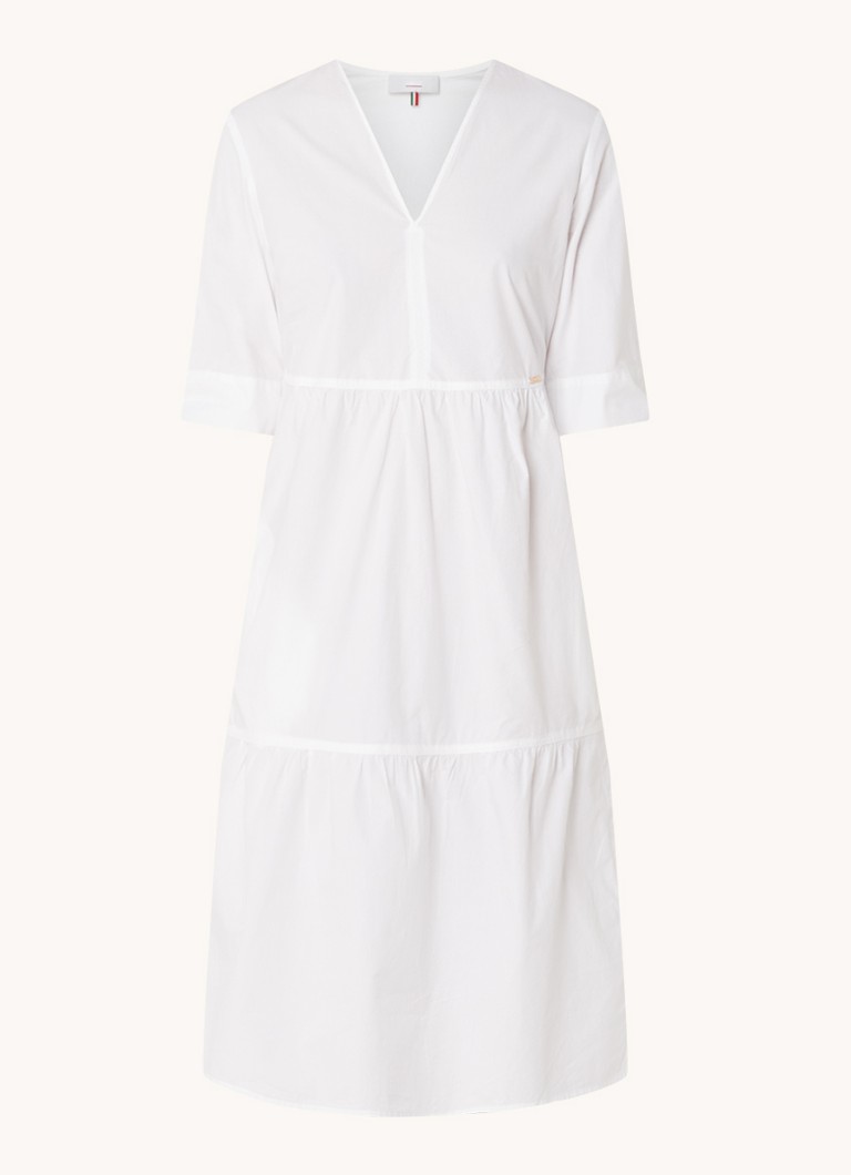Cinque Cidahlie midi dress with pleat detail and side pockets