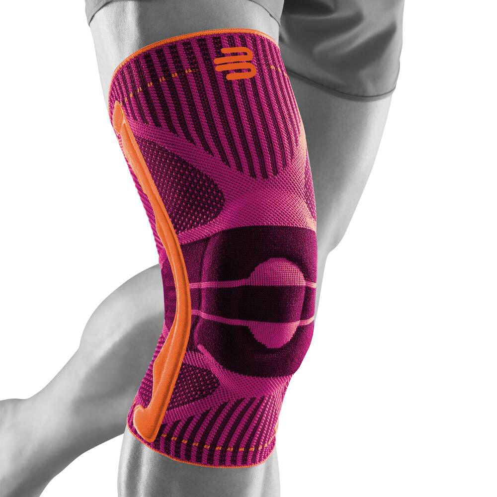Sports Knee Support Kniebandage - Berry, Pink