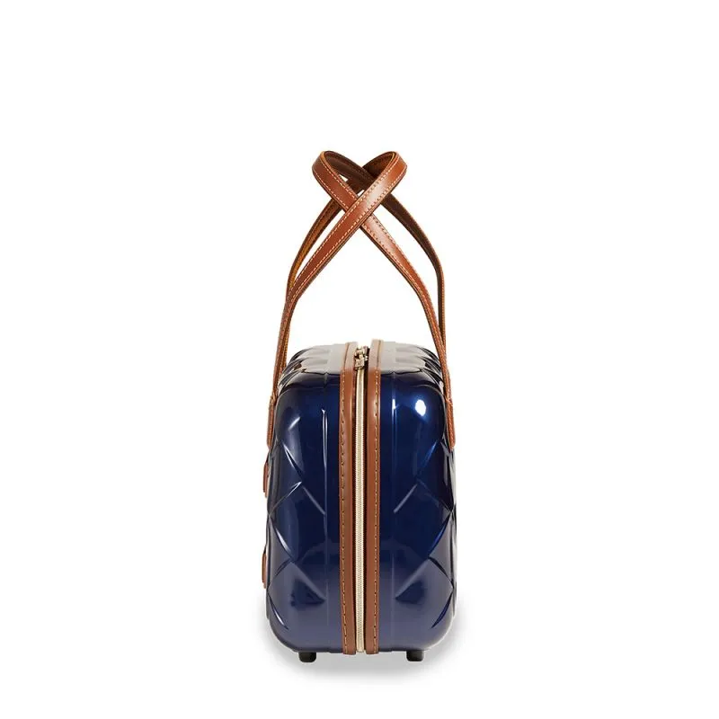 Stratic Leather&More - Hartschalen-Koffer Beautycase (bis 28cm) - blue