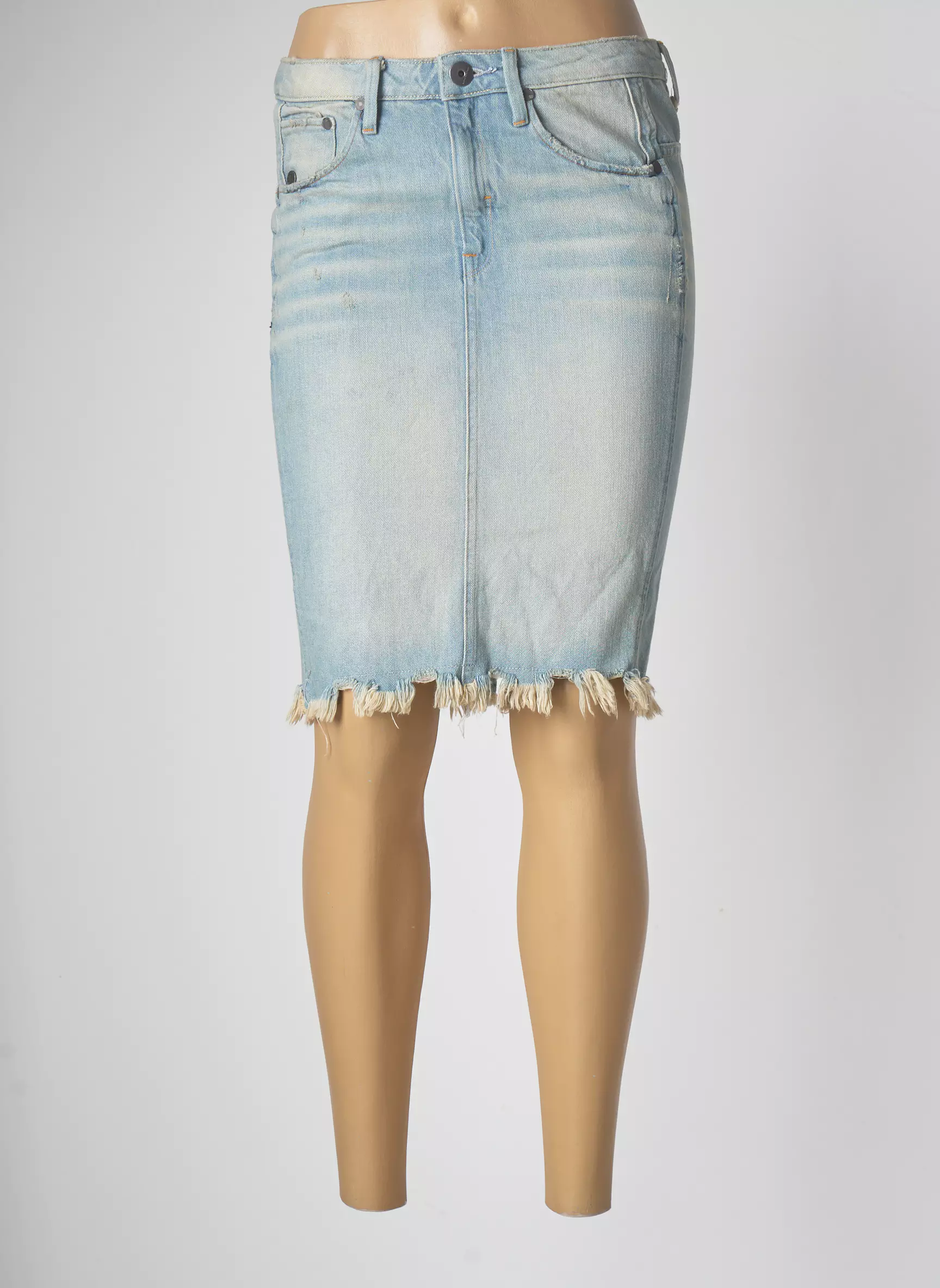 G Star Jupes Mi Longues Femme couleur bleu