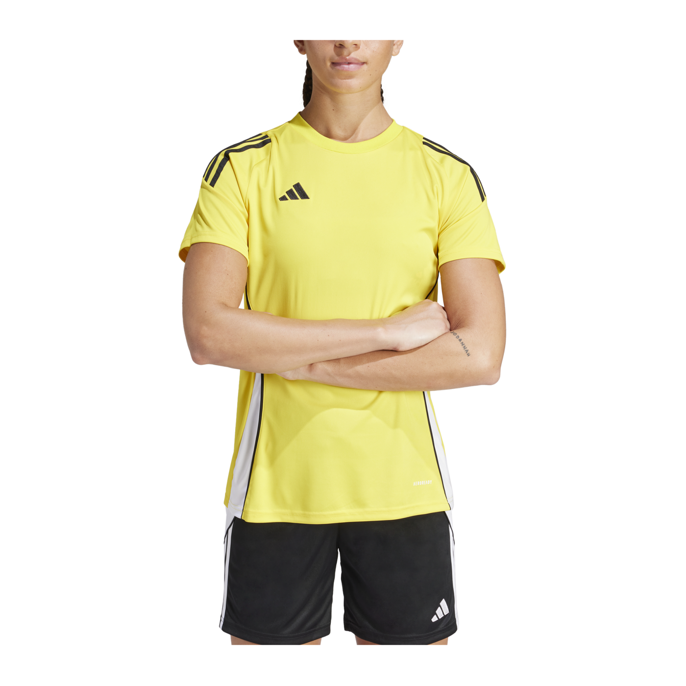 adidas Tiro 24 Trikot Damen Gelb Weiss