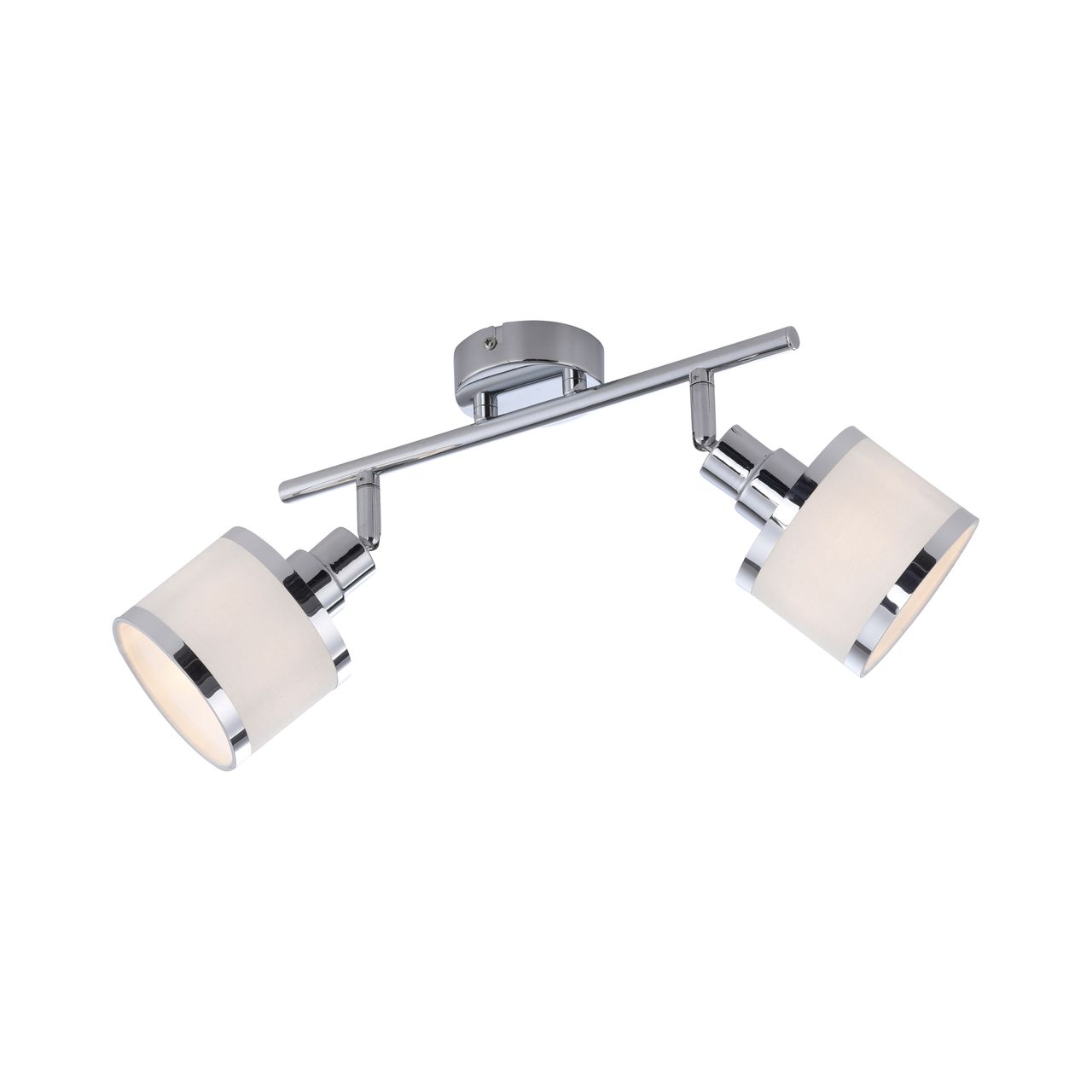 JUST LIGHT LeuchtenDirekt Deckenleuchte ACCOR,  2xE14 max. 25 W, Innenleuchte, IP20, dreh- und schwenkbar