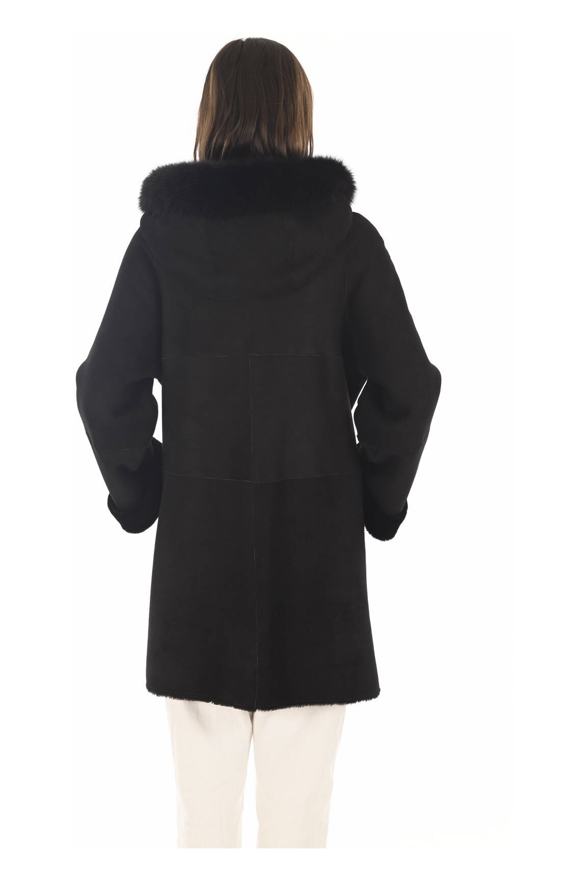 La Canadienne Manteaux Longs Femme couleur noir