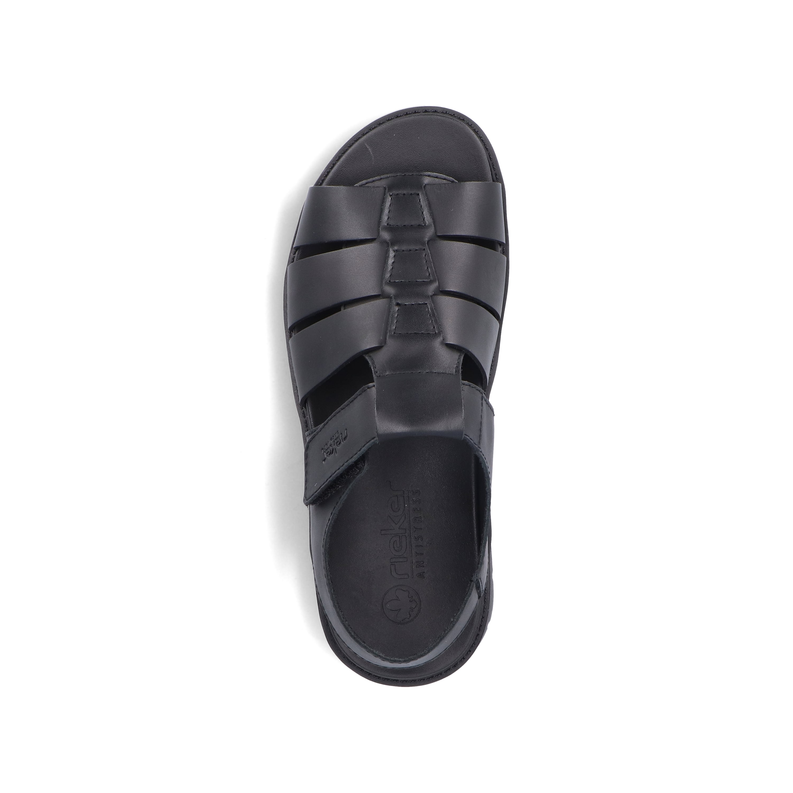 Rieker Herren Sandalen mitternachtsschwarz