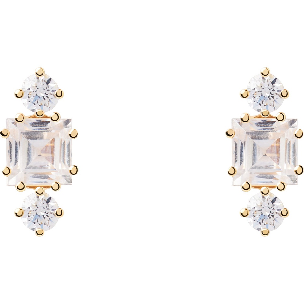 P D Paola Boucle d'oreille unique 925 Argent Boucles d'oreilles