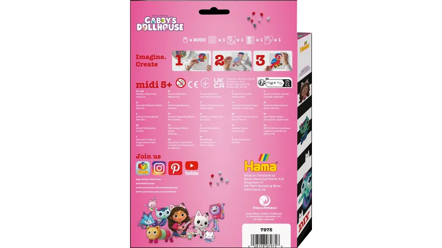 Hama Geschenkpackung 7975 Gabbys Dollhouse