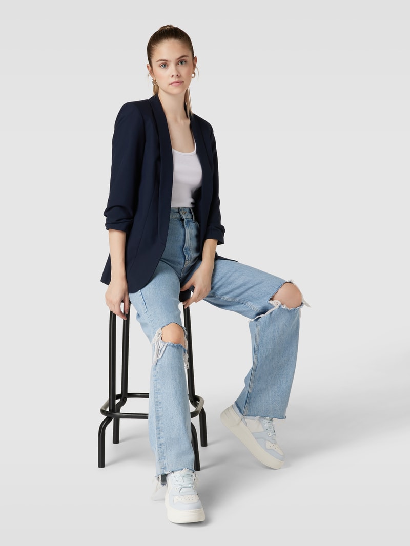 Blazer mit Viskose-Anteil Modell 'BOSELLA' in dunkelblau