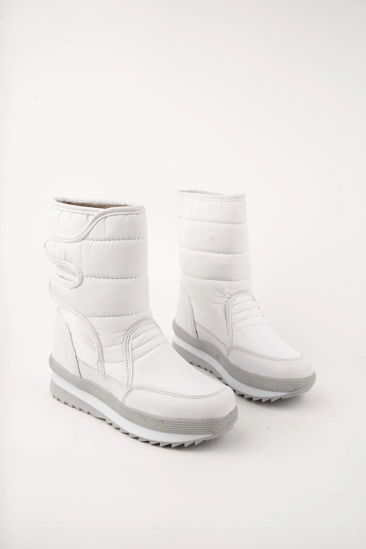 MUGGO  Bunny Garantiert Kinder-Regen- und Schneestiefel mit Pelz und Klettverschluss