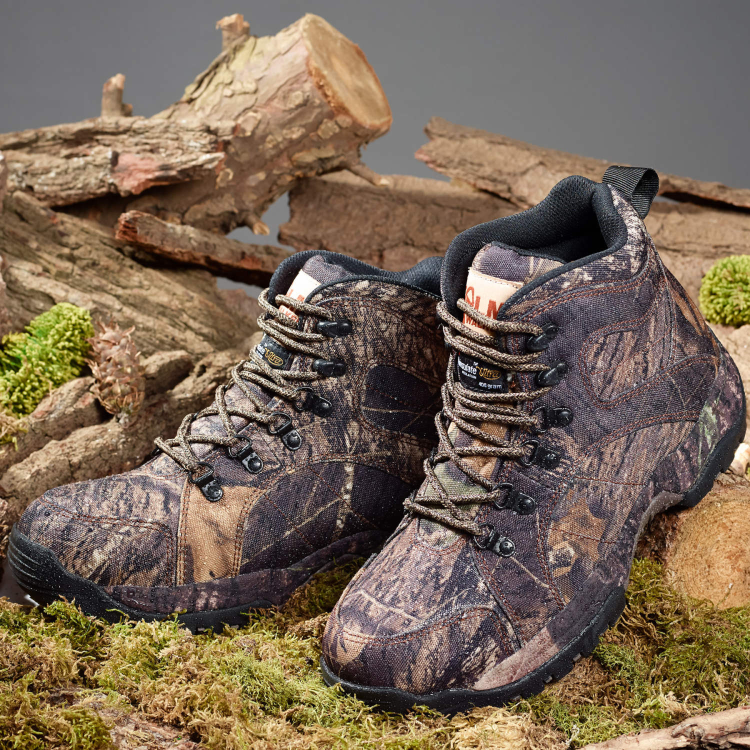 Almwalker Herren Boots Deep Forest