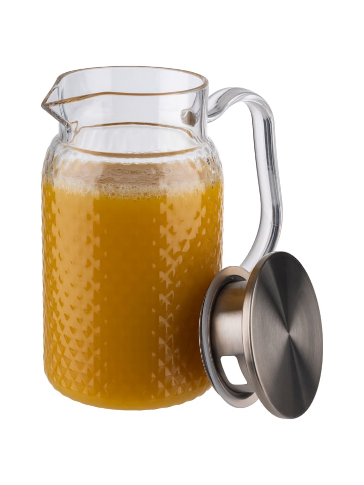 APS Saft-/ Wasserkanne in transparent, Ø 10 cm, H: 19 cm, 1 Liter     günstig kaufen onesize