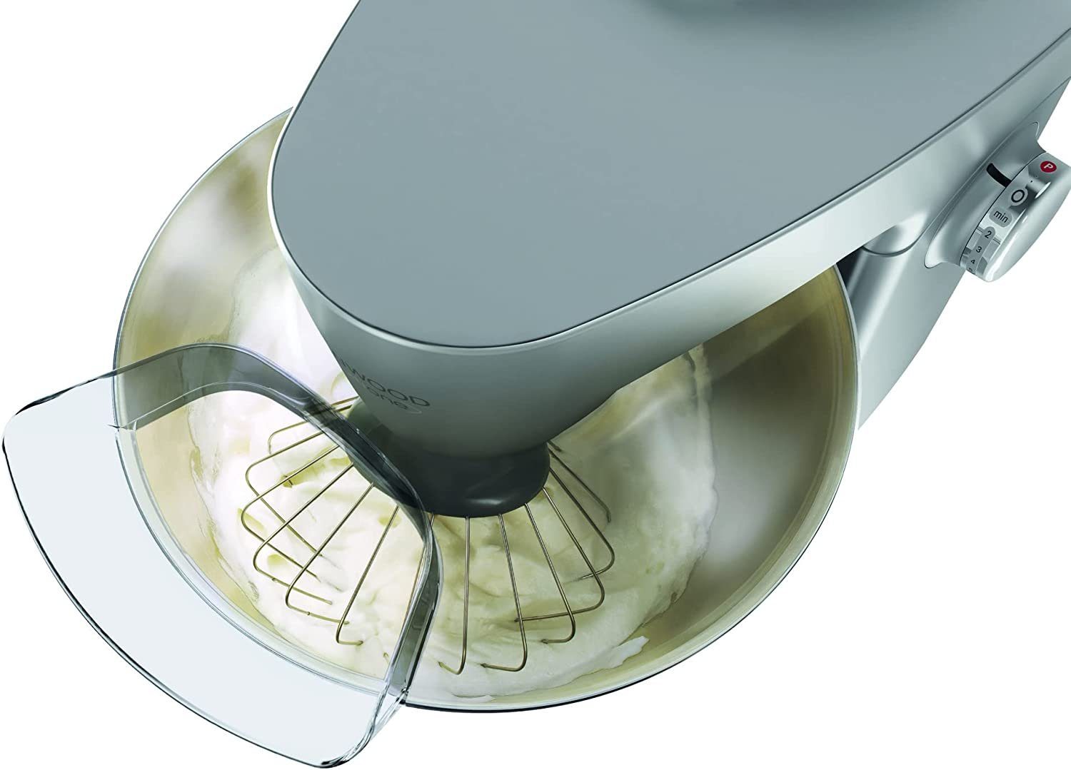 KENWOOD Küchenmaschine KHH326SI, KHH326SI MultiOne silber Küchenmaschine 4,3L Schüssel 1.000W Easy Lift