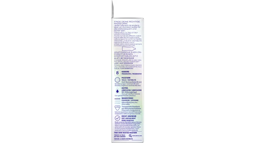 Durex Kondome Hautnah XXL