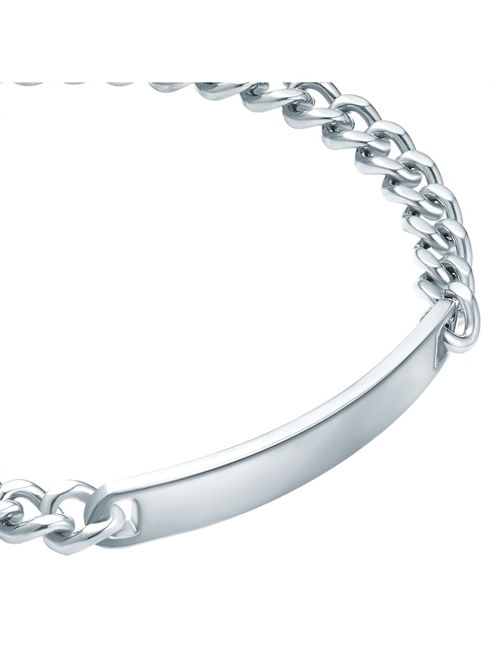 True Rebels Armband Edelstahl in silber günstig kaufen