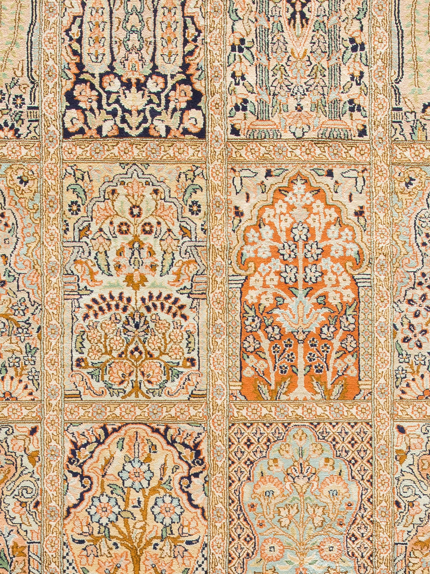 Kaschmir Seide 18/18 ca. 214 x 308 cm, Unikat / Einzelstück