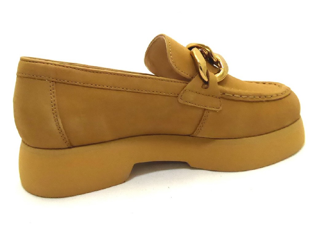 HÖGL Klassische Slipper braun Plateau-Slipper, Toffee