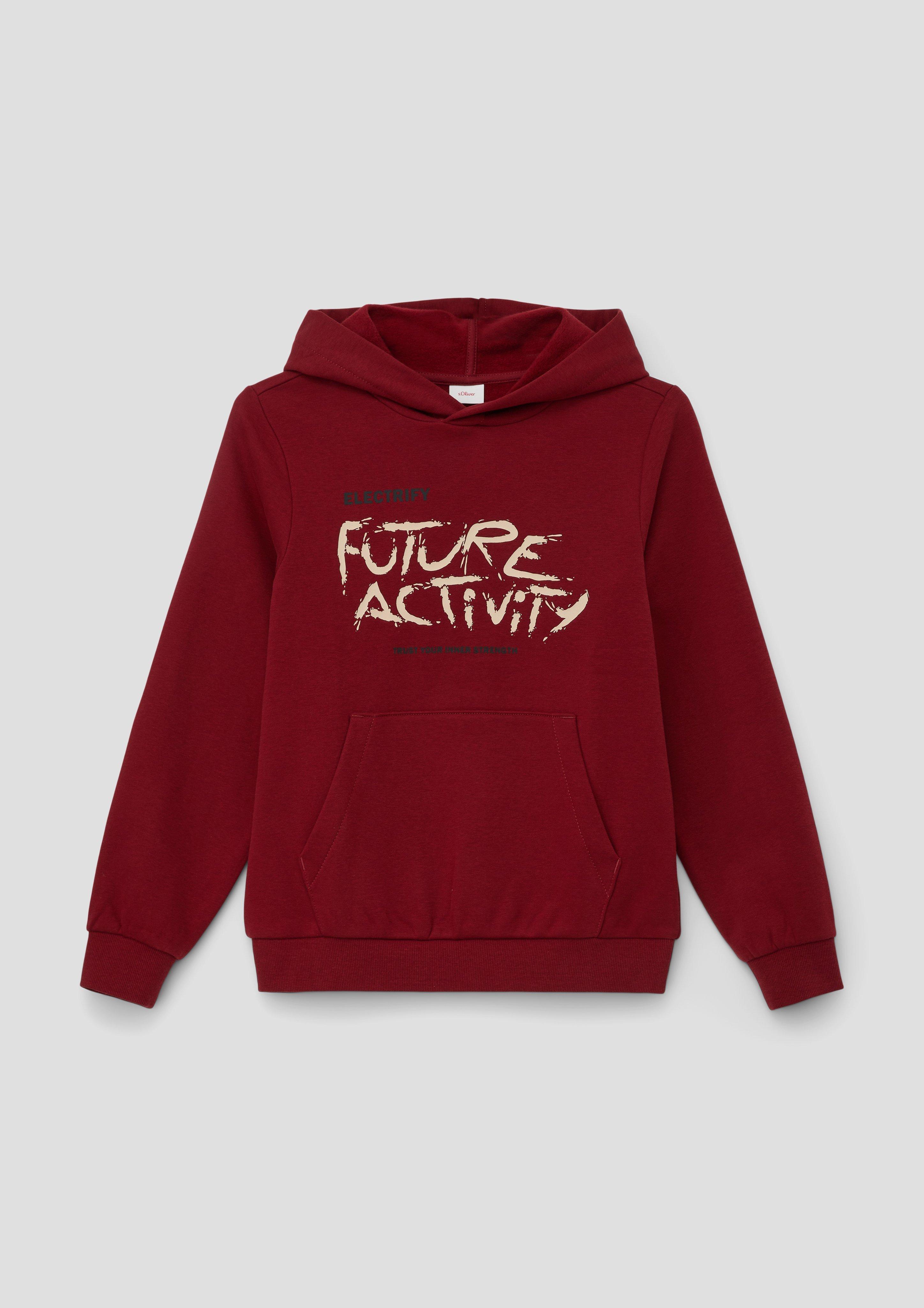 Kapuzensweatshirt mit Frontprint  2137559-3865
