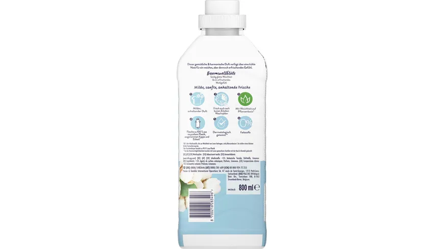 Lenor light Weichspüler frische Baumwollblüte 800 ml