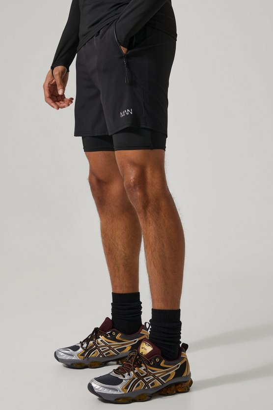 Man Active 2-in-1 Shorts