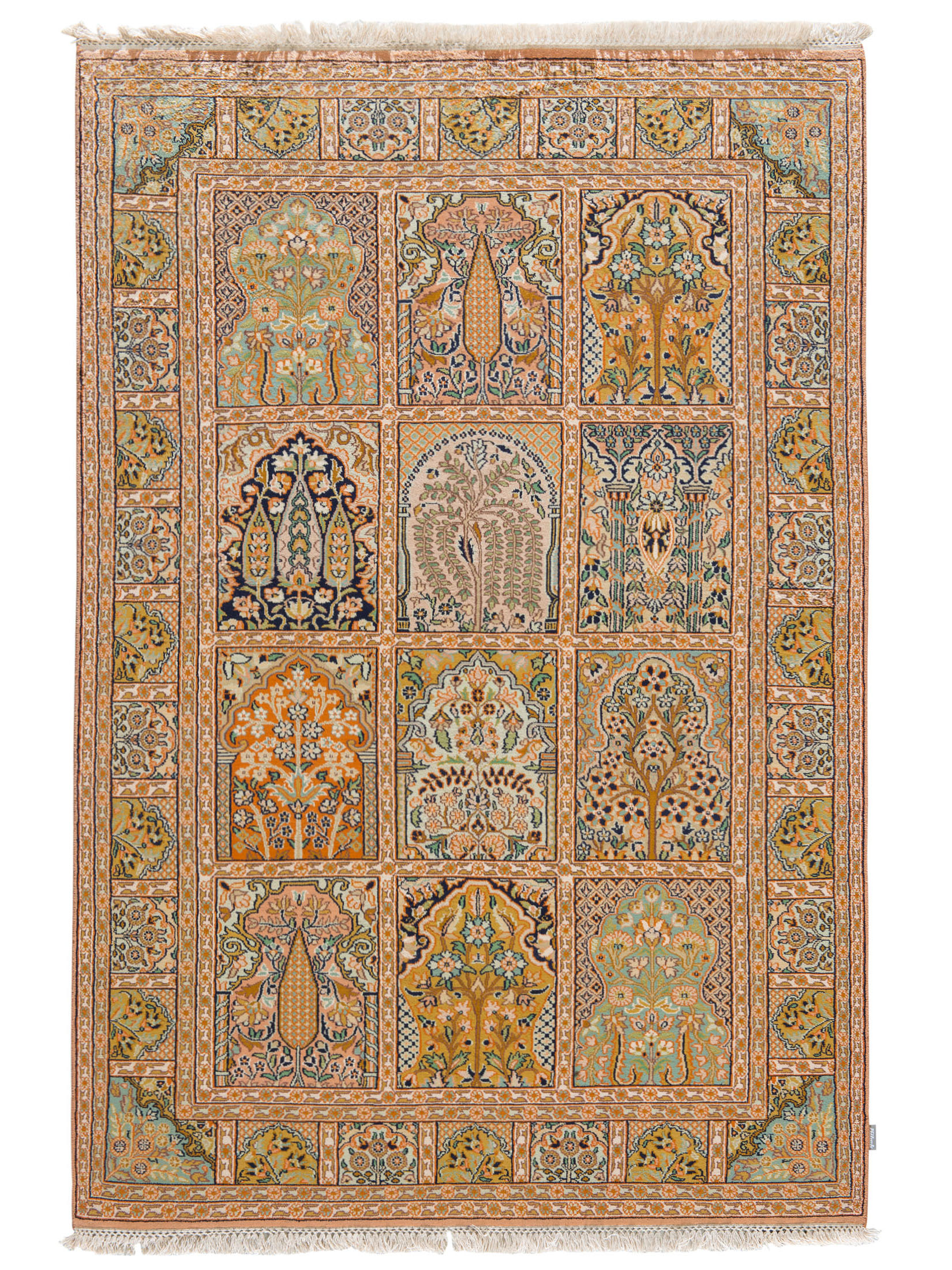 Kaschmir Seide 16/16 ca. 125 x 182 cm, Unikat / Einzelstück