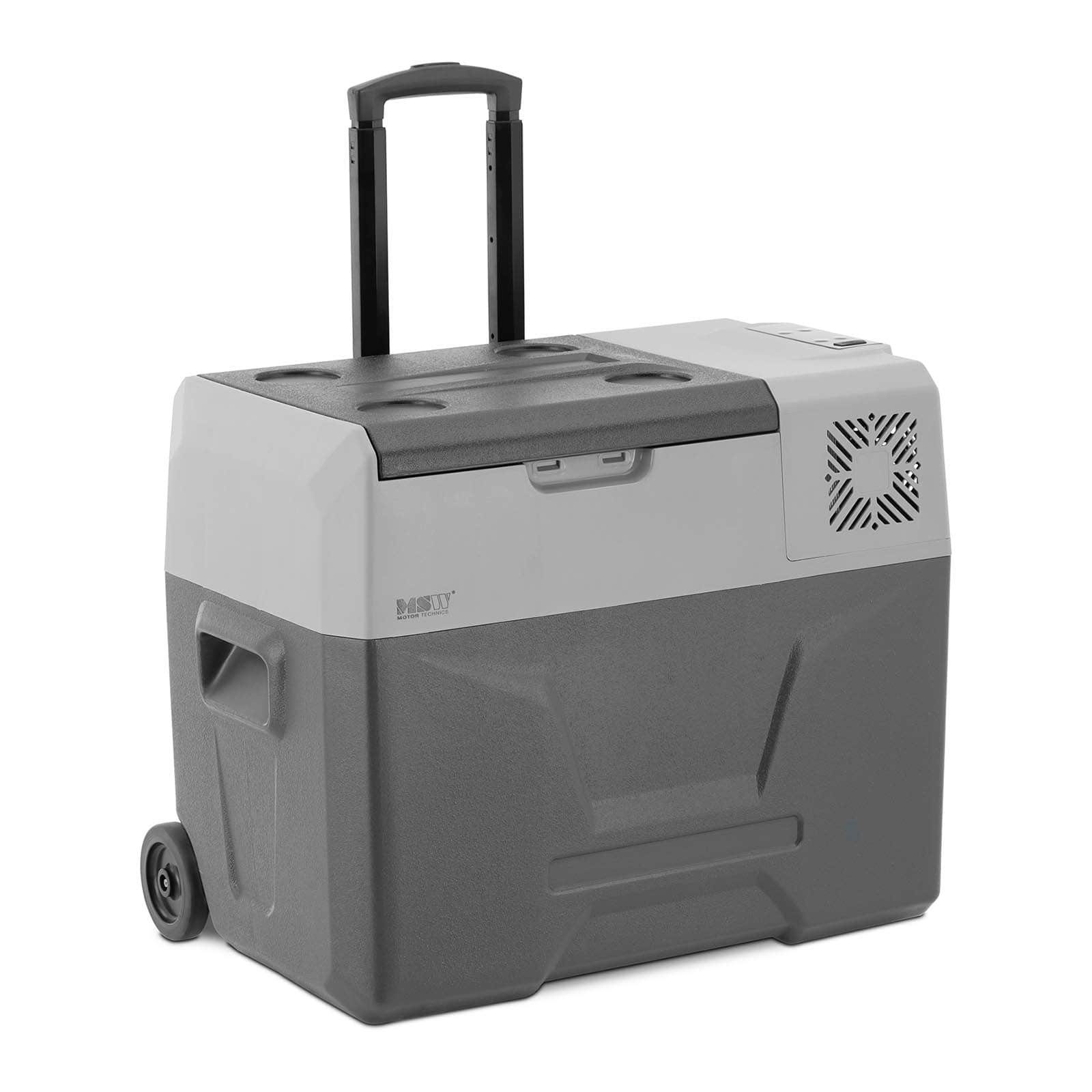 MSW Elektrische Kühlbox Auto-Kühlschrank /gefrierschrank - 12/24V (DC)/100 - 240V (AC) - 40L