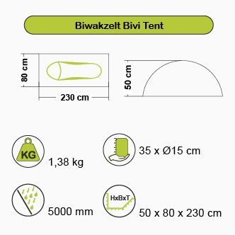 Biwakzelt Bivi Tent