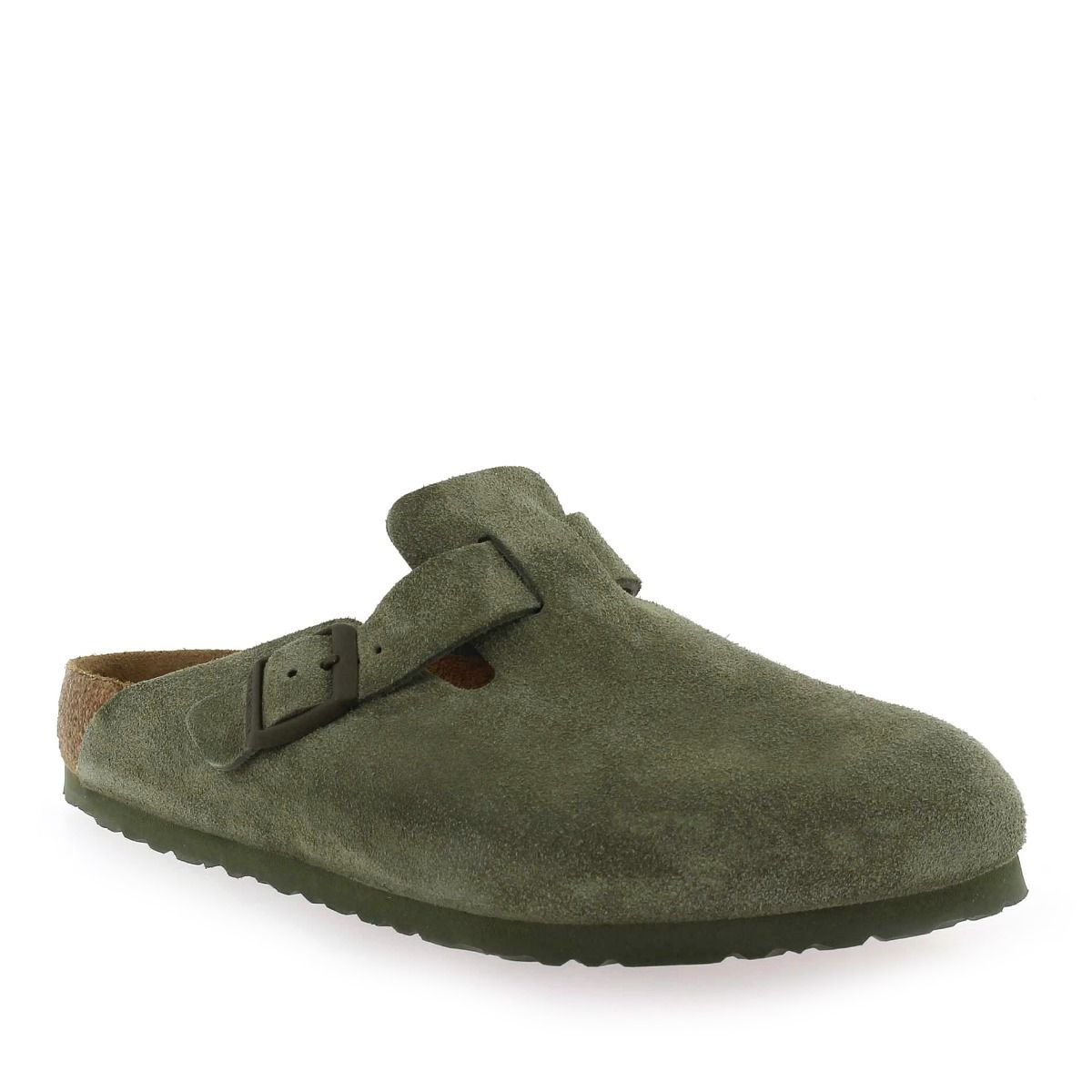 Birkenstock  BOSTON SUEDE M - Kaki