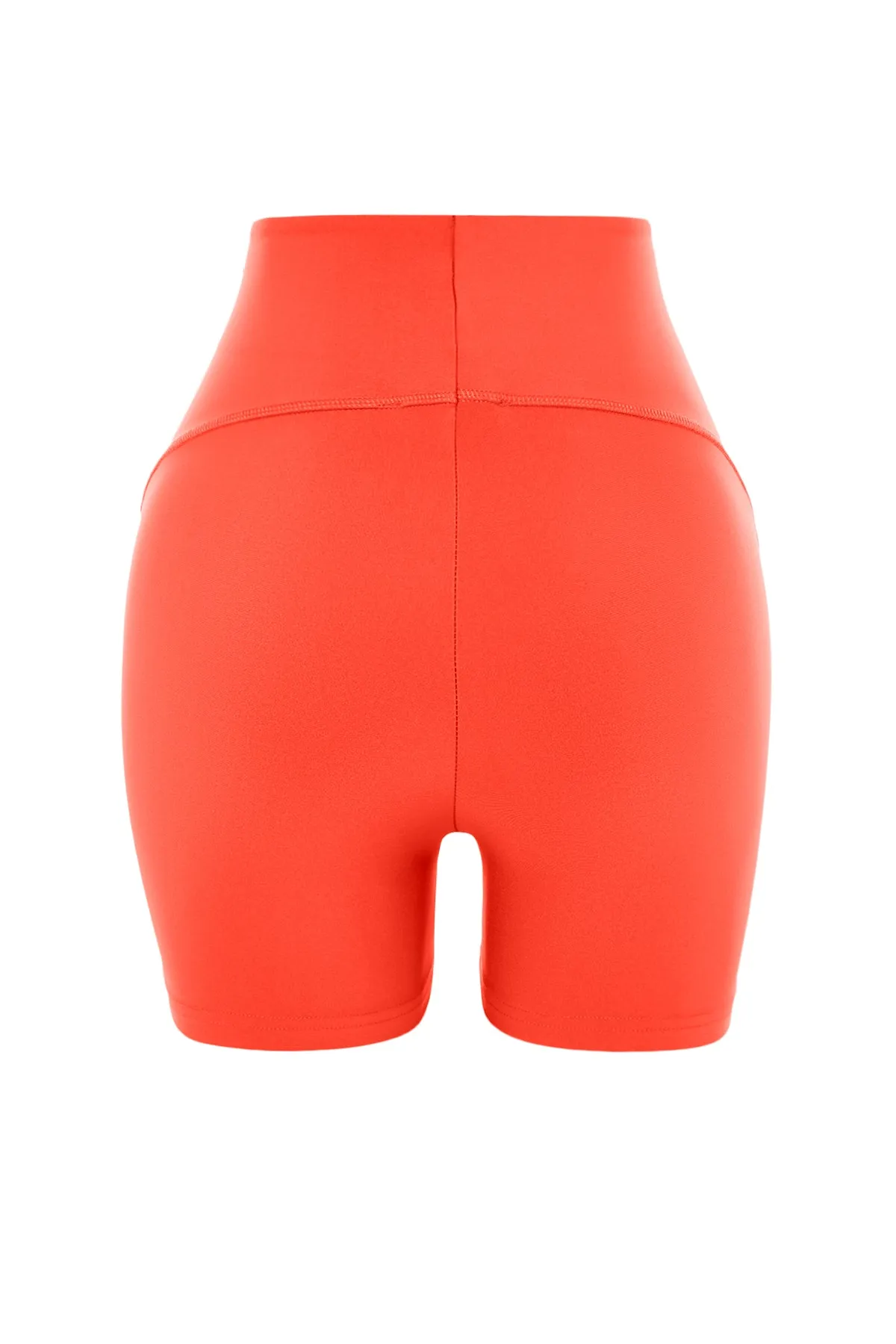 Trendyol Collection  Rote Restorer Strick-Sportshorts/kurze Leggings TWOSS21SR0545
