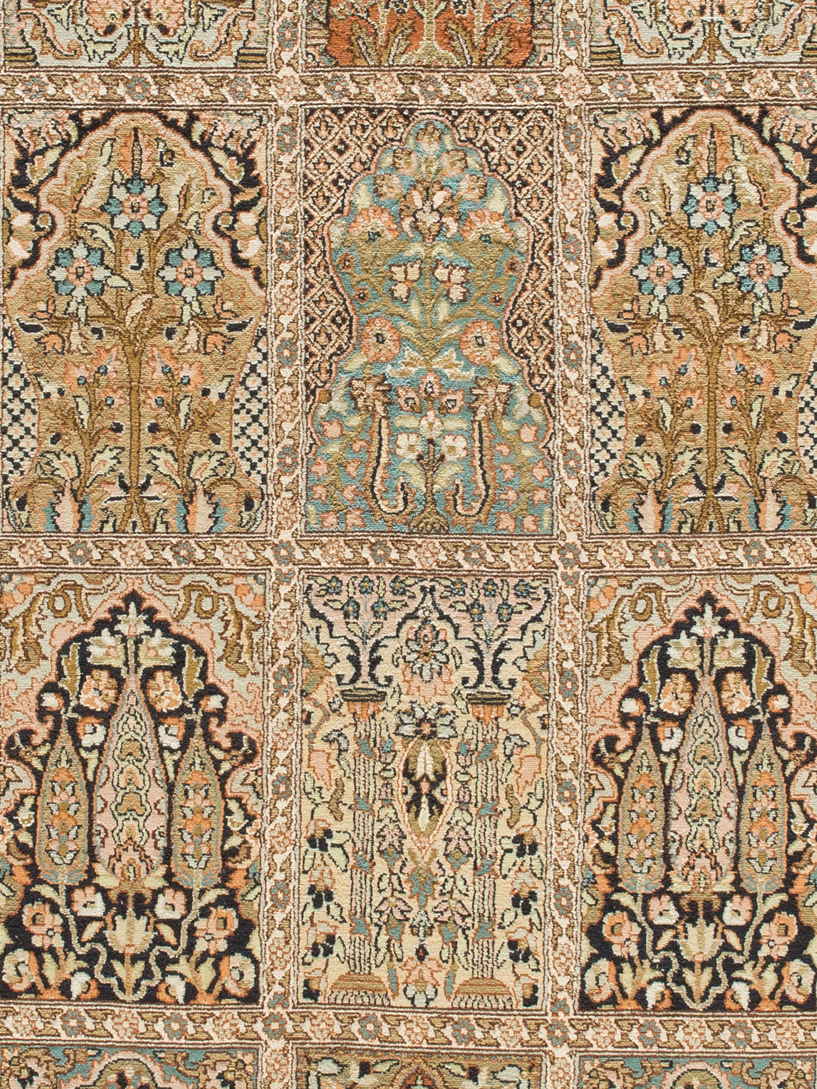 Kaschmir Seide 18/18 ca. 235 x 356 cm, Unikat / Einzelstück