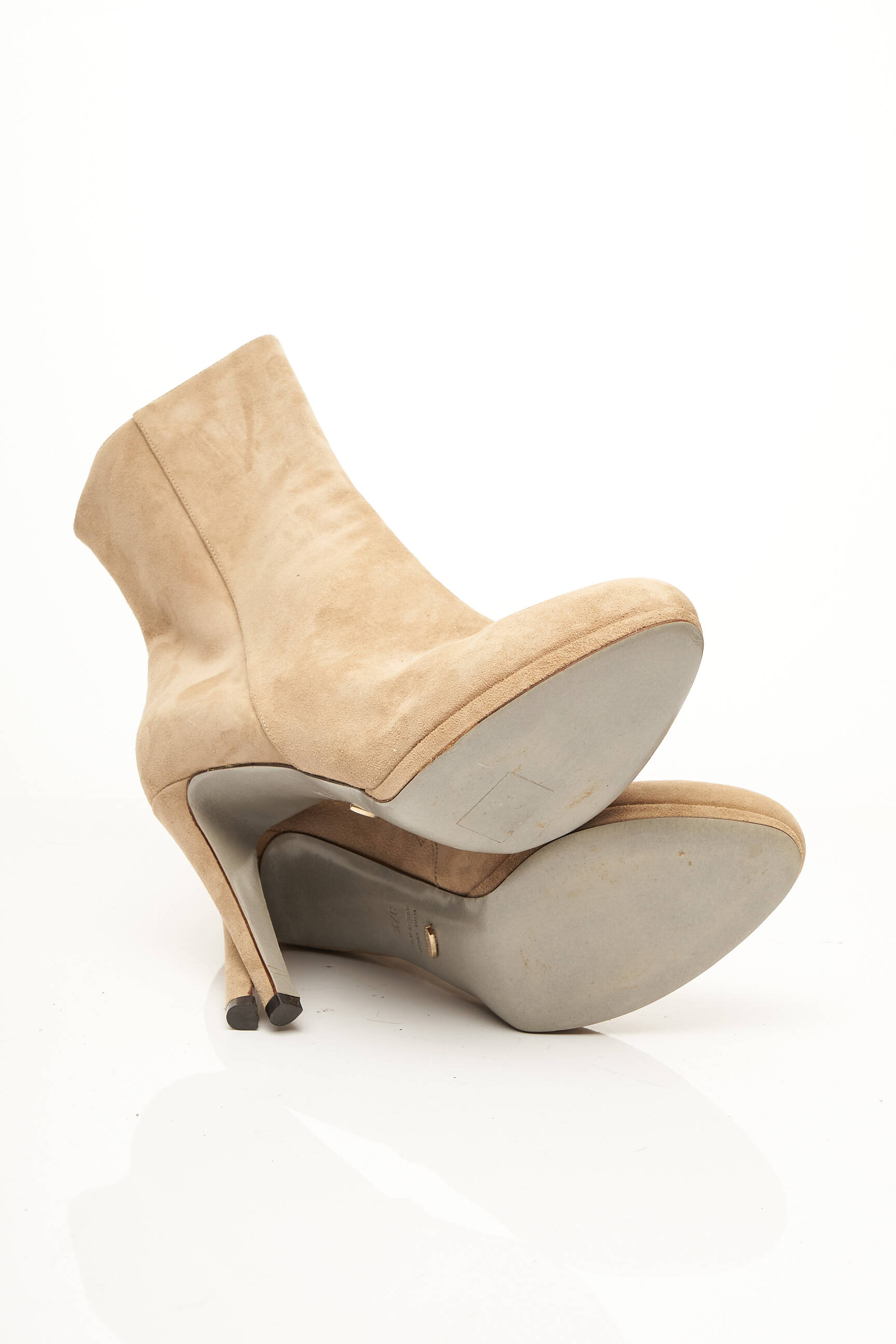 Sergio Rossi Bottines Femme couleur beige